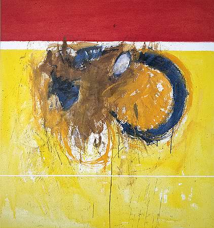 Early am 2, 1966-67, Acrylic/Canvas, 45h x 42w