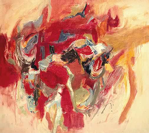 Sonorousness in Red, 1963, Oil/Linen, 38