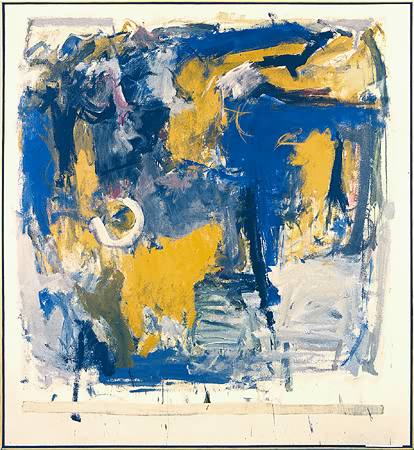 Voyage Series MA Thesis, 1965, ac/collage, 66h x 60w