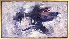 Aspect, 1962, oil on canvas, 8h x 11w.