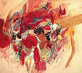 Sonorousness in Red, 1963, ol, 38h x 42w