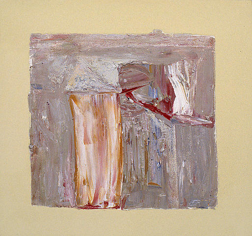 Encaus, 1991, Acrylic on Canvas, 16h x 17.125w (73K)