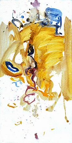 Sodoka Yellow, 2001, ap, 34x17